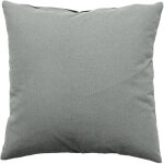 Coussin déhoussable 60 x 60 cm lola 100% coton coloris gris Coussin déhoussable 60 x 60 cm lola 100% coton coloris gris