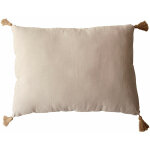 Homemaison - coussin à pompons non déhoussable 50x70 pao - pao coloris naturel Homemaison - coussin à pompons non déhoussable 50x70 pao - pao coloris naturel