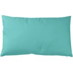 Housse de coussin extérieur avec zip vert menthe 30x50 cm Housse de coussin extérieur avec zip vert menthe 30x50 cm