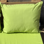 Housse de coussin extrieur vert clair 50x60 cm