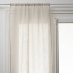 Lot de 2 voilages fred blanc 60x90cm atmosphera crateur d'intrieur
