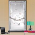 Homemaison - petit voilage en organza jacquard  remonter ivoire 90x200 cm