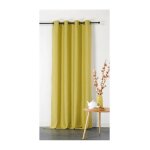 Homemaison - rideau double natte non feu m1 - 135x240cm - absinthe