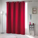 Homemaison - rideau occultant � 8 oeillets 'occult' - rouge carmin - 135 x 280 cm - livraison gratuite ...