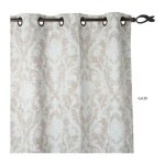 Homemaison - rideau occultant ambiance baroque - 145x260cm - beige Homemaison - rideau occultant ambiance baroque - 145x260cm - beige