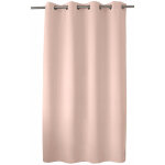 Homemaison - rideau occultant obskur 140 x 180 cm coloris vieux rose