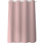 Homemaison - rideau occultant obskur 140 x 180 cm coloris vieux rose