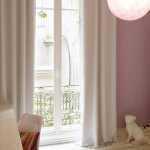Homemaison - rideau phonique occultant et thermique 'moondream' galon fronceur blanc 140x300 cm Homemaison - rideau phonique occultant et thermique 'moondream' galon fronceur blanc 140x300 cm