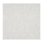 Store en pointe � baguette en voilage aspect lin - 90x165cm - blanc