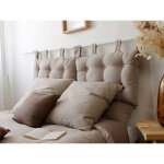 T�te de lit 70 x 45 cm lola 100% coton coloris naturel