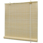 Homemiyn - fimei store roulant bambou naturel 120 x 220 cm
