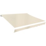 Homemiyn - toile d'auvent crme 350x250 cm