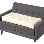 Homescapes - coussin rehausseur pour canap en coton, crme