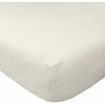 Homescapes - drap - housse cr�me en flanelle grand bonnet 180 g / m� - 90 x 190 cm