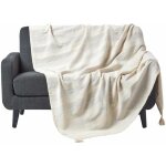 Homescapes - jet de lit ou de canap - rajput - naturel - 255 x 360 cm