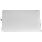 Homescapes oreiller naturel aloe vera en plumes et duvet d?oie, 50 x 75 cm