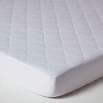 Protège - matelas matelassé, 120 x 190 cm - homescapes Protège - matelas matelassé, 120 x 190 cm - homescapes
