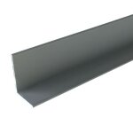 Cornire en aluminium 20mm x30mm x1. 3mm, lg 1950mm (anodis argent) homewell