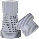 Raccords tuyau piscine 2 pcs en plastique Raccords tuyau piscine 2 pcs en plastique