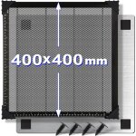 Honeycomb table de travail pour machine  graver laser 400x400x22mm, table de lit laser en nid d'abeille ...