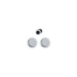 Hoppe - set 5 aluminium pour porte coulissante 4920 f94 - 1 ronde aspect chrom� satin�, aveugle sans ...