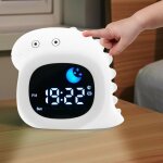 Horloge d'apprentissage du sommeil pour tout - petits, veilleuse inspire des dinosaures pour enfants, ...
