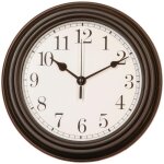 Horloge evan à moulures d22cm - atmosphera créateur d'intérieur Horloge evan à moulures d22cm - atmosphera créateur d'intérieur