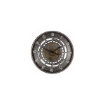 M&s - horloge industrielle avec engrenages 60 cm en m�tal gris