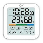 Horloge multifonctionnelle ts - 8080, hygromètre et thermomètre à écran numérique grand, capteur d'hygrométrie ... Horloge multifonctionnelle ts - 8080, hygromètre et thermomètre à écran numérique grand, capteur d'hygrométrie ...