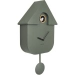 Horloge murale avec coucou vert foncé - karlsson Horloge murale avec coucou vert foncé - karlsson