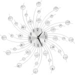 Horloge murale avec mouvement à quartz design moderne 50 cm Horloge murale avec mouvement à quartz design moderne 50 cm
