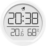 Horloges murales numriques led, affichage de la temprature et de la date, rveil lectronique de table ...