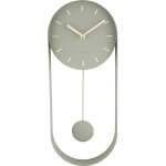 Horloge murale pendule charm vert - � 20 x 50cm - ka5822dg