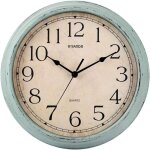 Horloge murale, horloges murales r�tro silencieuses vintage de 12 pouces � piles sans tic - tac facile ...