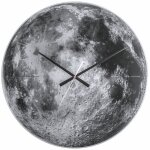 Horloge murale en verre lune