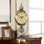 Horloge � pendule silencieuse � piles, id�ale pour d�corer un salon au - dessus de la chemin�e. design ...