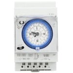 Horloge piscine m�canique 16a 250v programmateur piscine horloge chauffe eau 15 minutes 24 heures pour ...