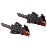 Hotpoint ariston - kit 2 charbons moteur type gauche