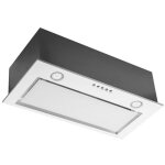 Hotte aspirante ciarko sl - box verre 350 m3 / h encastrable blanc
