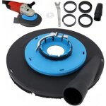 Hotte d'aspiration professionnelle pour meuleuse d'angle 230 mm - kit d'aspiration et de collecte des ...