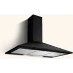 Hotte cuisine elica murale missy noir 90 cm