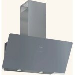 Hotte cuisine murale silverline arae gris 90 cm
