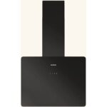 Hotte cuisine murale silverline porto noire 60 cm