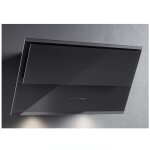Hotte d�corative inclin�e 85cm 800m3 / h noir - falmec - verso1421