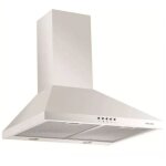 Hotte d�corative murale 60cm 569m3 / h blanc - glem gas - ghp650wh