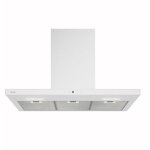 Hotte box deco mur slim 90 blanc sauter - shb4973w