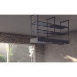 Baraldi - hotte mensola isola cm. 116x54 ? noire - 900 m3 / h Baraldi - hotte mensola isola cm. 116x54 ? noire - 900 m3 / h