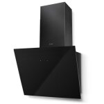 Hotte verticale inclin�e tweet 550mm verre noir - classe c - d�bit max faber 5476140