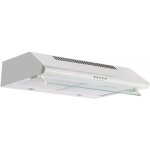 Hotte visi�re 60cm 322m3 / h blanc - airlux - ahc632wh