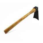 Houe de jardin � main avec manche en bois �pais, outil de plantation de fleurs et de l�gumes, outil de ...